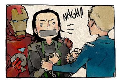the-absolute-funniest-posts:  The Avengers in 4 pictures.   
