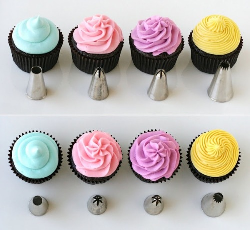 lovinglifeandlilly:  How to frost cupcakes 