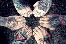 tattoosloveanddubstep:  Tattooed people have