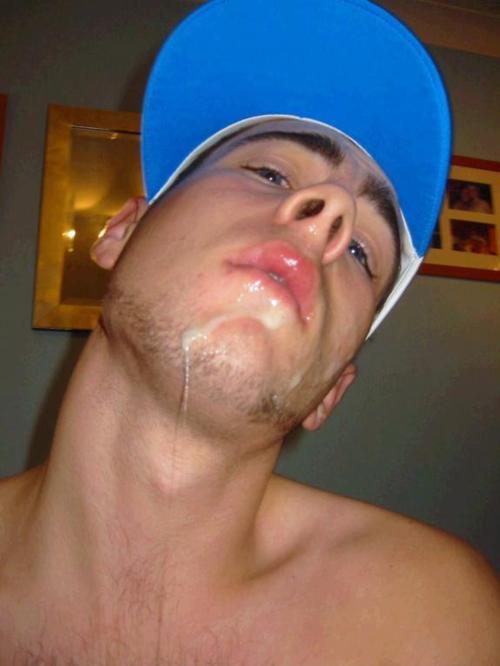 gayfacecum:  Follow GayFaceCum, each post with facial cum. 