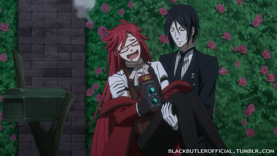 KUROSHITSUJI. BLACK BUTLER. ANIME. GRELL. Pinned by Stephy Sama