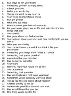 gonetoofast:  I’m bored, send me a number and I’ll answer (ita/eng)  (: