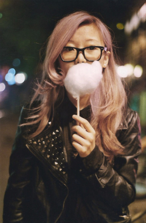 generally:  rebekahseok:  cotton candy  waddup