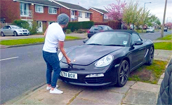  Louis at his home in Doncaster on 28th April. 
