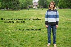 challengeableism:  This photo campaign was