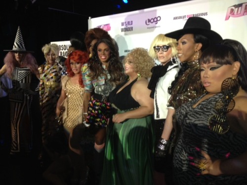 The dolls gather at the red carpet for the RuPaul’s Drag Race Reunion & Coronation party! Get all the SICKENING details tonight at 9/8c on Logo!