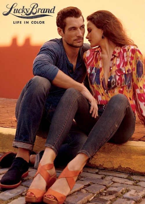 David Gandy &amp; Missy Rayder by Carter Smith for Lucky Brand S/S 2012 Campaign