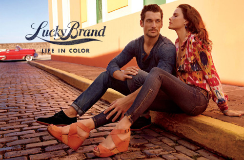 David Gandy &amp; Missy Rayder by Carter Smith for Lucky Brand S/S 2012 Campaign