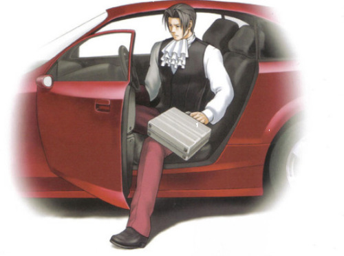 hugewildtigerfangirl:look at that fine sexy man get out of his red sports car all cool and sophistic