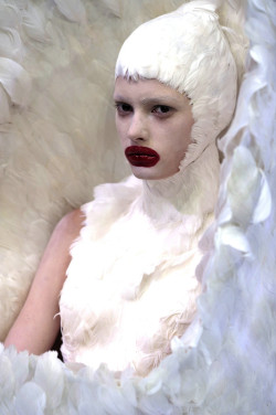 Sigrid Agren at Alexander McQueen Fall 2009