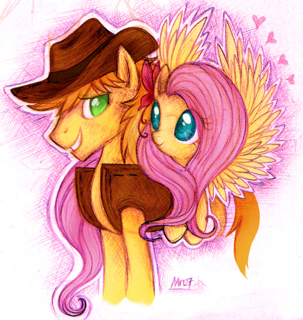 apple-bucking-season:  (via Schoolsketch_BraeburnShy by *Mn27) 