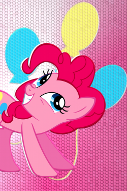 euphoriapony:  Pinkie Pie iPod/iPhone Background