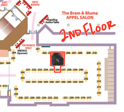 For TCAF I&rsquo;ll be on the Second Floor at table 236 with my buddy, Dea!