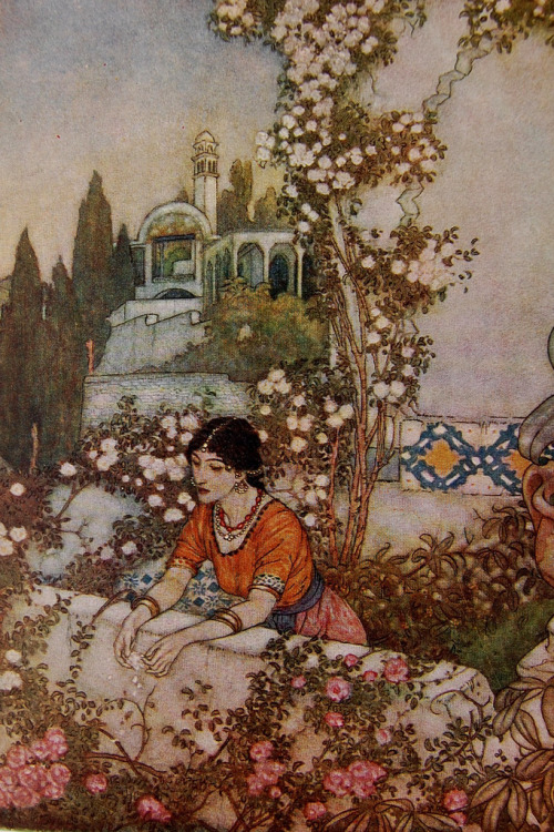 farsizaban:  More Illustrations from Rubaiyat of Omar Khayyam by Edmund Dulac