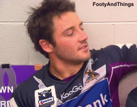 footyandthings:  Cooper kissing finchy
