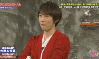 mehi85:Awww…Finally I have done it :DHere’re some cute SA gifs from Vs Arashi 2012. 04. 26.If you wo