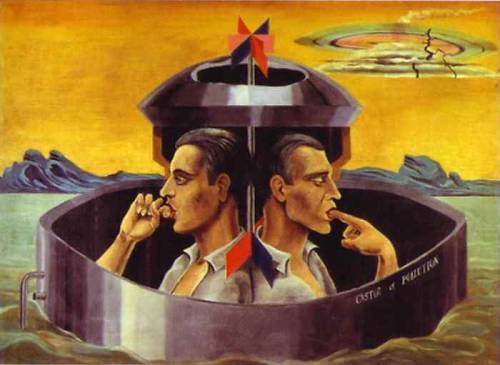 Max Ernst, Castor and Pollution, 1923 | Stoya adult photos