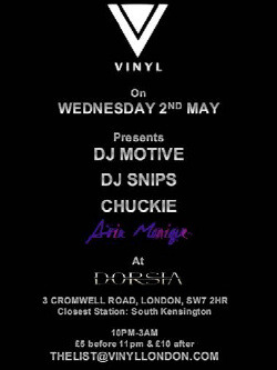 So to Launch my website & My New Song….. VINYL LONDON are throwing me a party :). And I’m gonna perform too xx