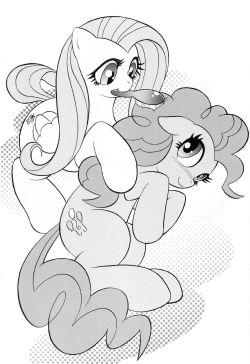 yf222:  askaventuraangel:  fluttershyssecret:  literally the cutest thing &lt;3  Bruushy Brushy!   KAWAII