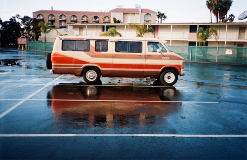 Crusty old shag wagon.