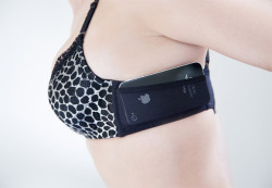 meme-meme:  The JoeyBra is a bra with discreet side pockets, so you can store phones and credit cards on the bra. Created by two students from the University of Washington. The project which is featured on Kickstarter currently, they want to bring this