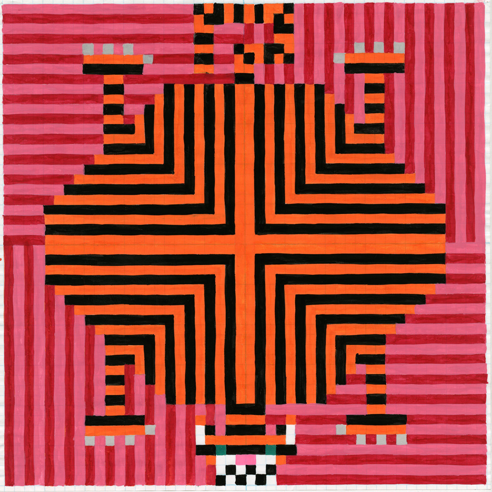 jenbekmanprojects:  Tiger on Pink by Giovanni Garcia-Fenech | Buy the limited-edition