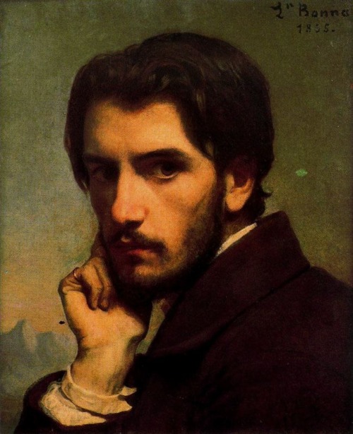 Self-Portrait, by Léon Joseph Florentin Bonnat, Musée d'Orsay, Paris.