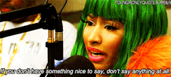 lulz-time:    Nicki sweetheart…that’s not nice Follow this blog, you will love it on your dashboard 