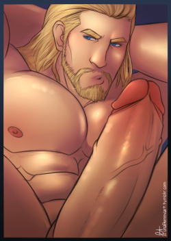 unafkennyart:  Thor :D In preparation for The Avengers Movie. :D