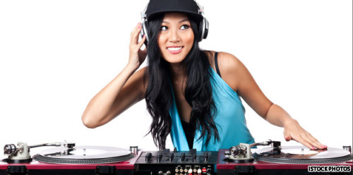Hot Chicks With Headphones