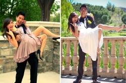 tyrabankruptcy:   a-lohaaa:     Their Senior Prom to their wedding.  I’ve already reblogged this picture, but I’m reblogging it again because it’s probably one of the cutest pics I’ve seen :’)   Doing this.  all i got from this is that Asian