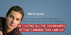  winterinthetardis: SHIA LABEOUF ATE TUMBLR 