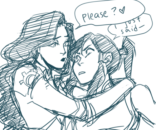 DAWWW Asami I could never get mad at you 