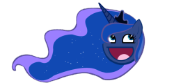 fanmlp:  Princess Luna Awesome Face by ~ultimateultimate