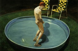 artpedia:  Eric Fischl - Sleepwalker, 1979. Oil on canvas  