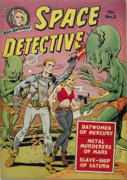 vitazur:  Space Detective #2. November 1951.