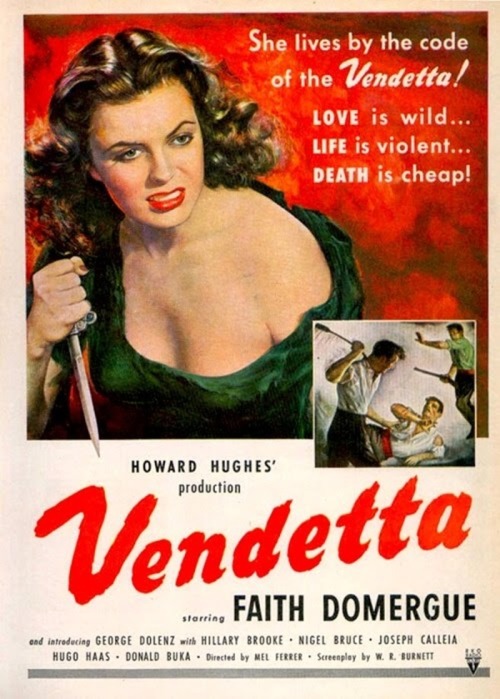 Sex vitazur:  Vendetta, Faith Domergue poster pictures