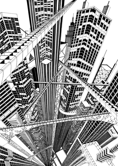 The Perspective of Cities by Josh Raymond k∇