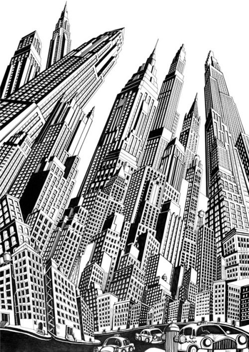 The Perspective of Cities by Josh Raymond k∇