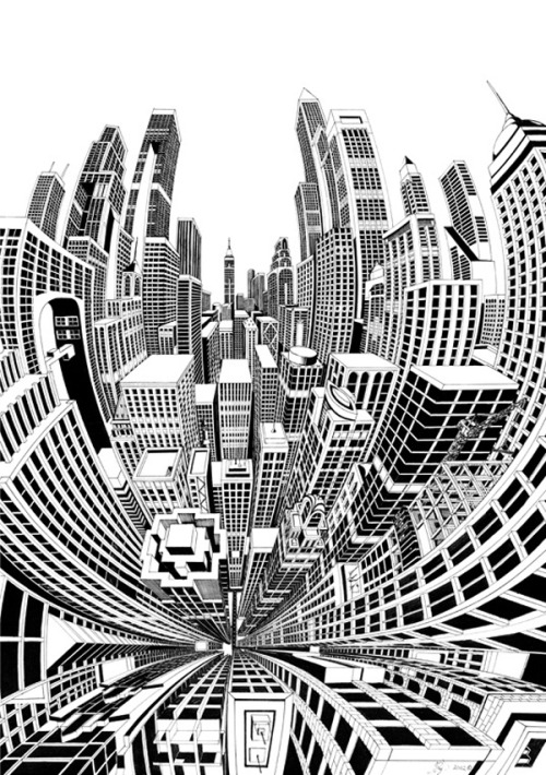 The Perspective of Cities by Josh Raymond k∇