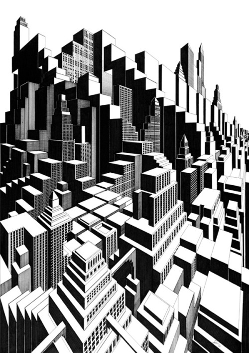 The Perspective of Cities by Josh Raymond k∇