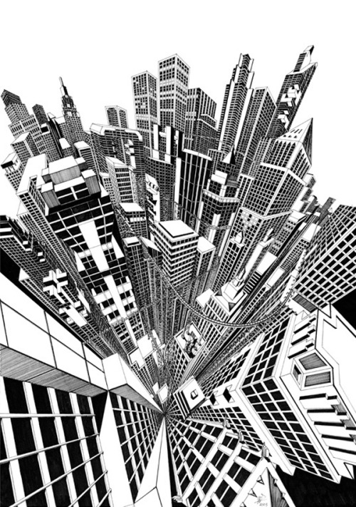 The Perspective of Cities by Josh Raymond k∇