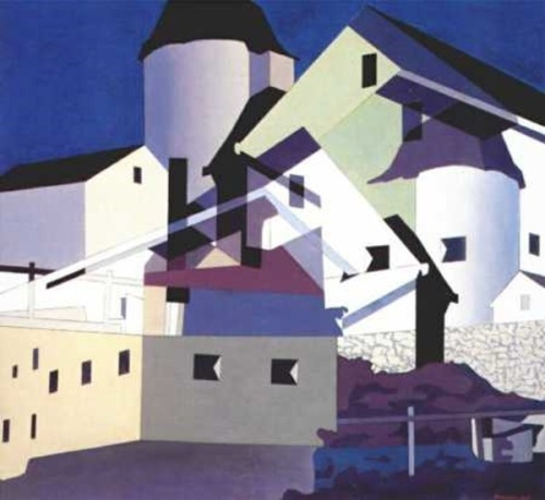 Charles Sheeler (1883 1965), Composition around white