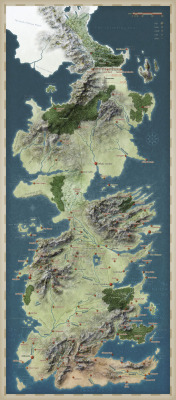 Juego de tronos - Game of Thrones Mapa de