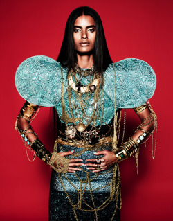 stylesight:  Lakshmi Menon by Josh Olins