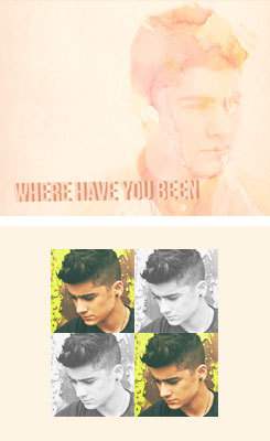 malikmalik:  I’ve been everywhere man; looking for you babe, searching for you