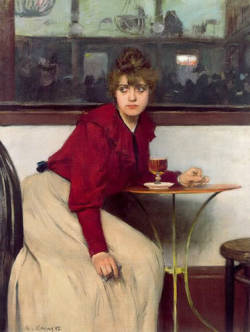 amore8d8:  Ramon Casas, La Madeleine, 1891.