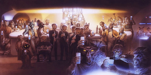 siryl: Star Wars twentieth anniversary poster by Tsuneo Sanda.  I think I still have mine somew