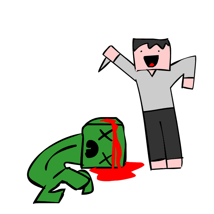 asklazycrazyluis:  “It’s just a game…” ((Minecraft reference)) I actually