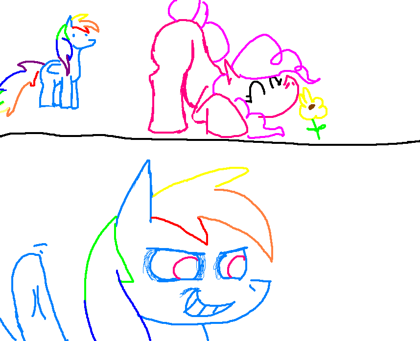A few quick MSPaint pones I did under the guise of Anonymous one day. I think I was